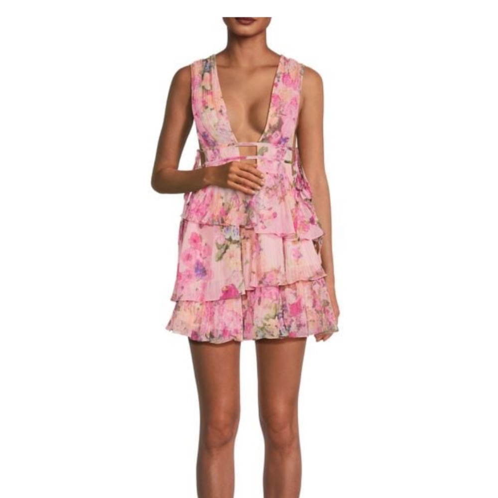 Rococo Sand Ruffle Mini Dress